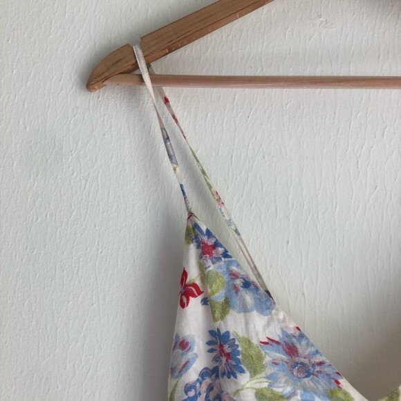 LoveShackFancy size 10 Marion Ruffled Floral Print Mini Dress - Picture 4 of 10